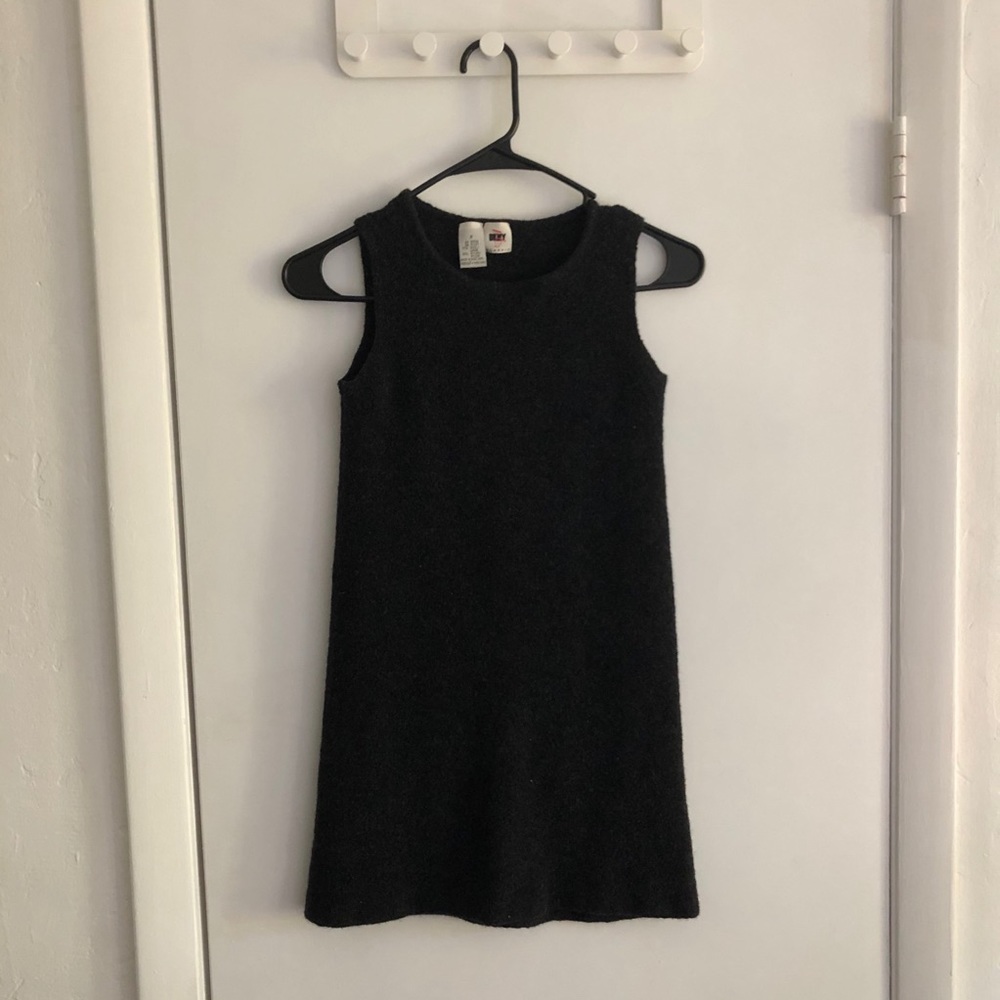 Heather gray vintage DKNY wool shift dress 🐑🪨🌫